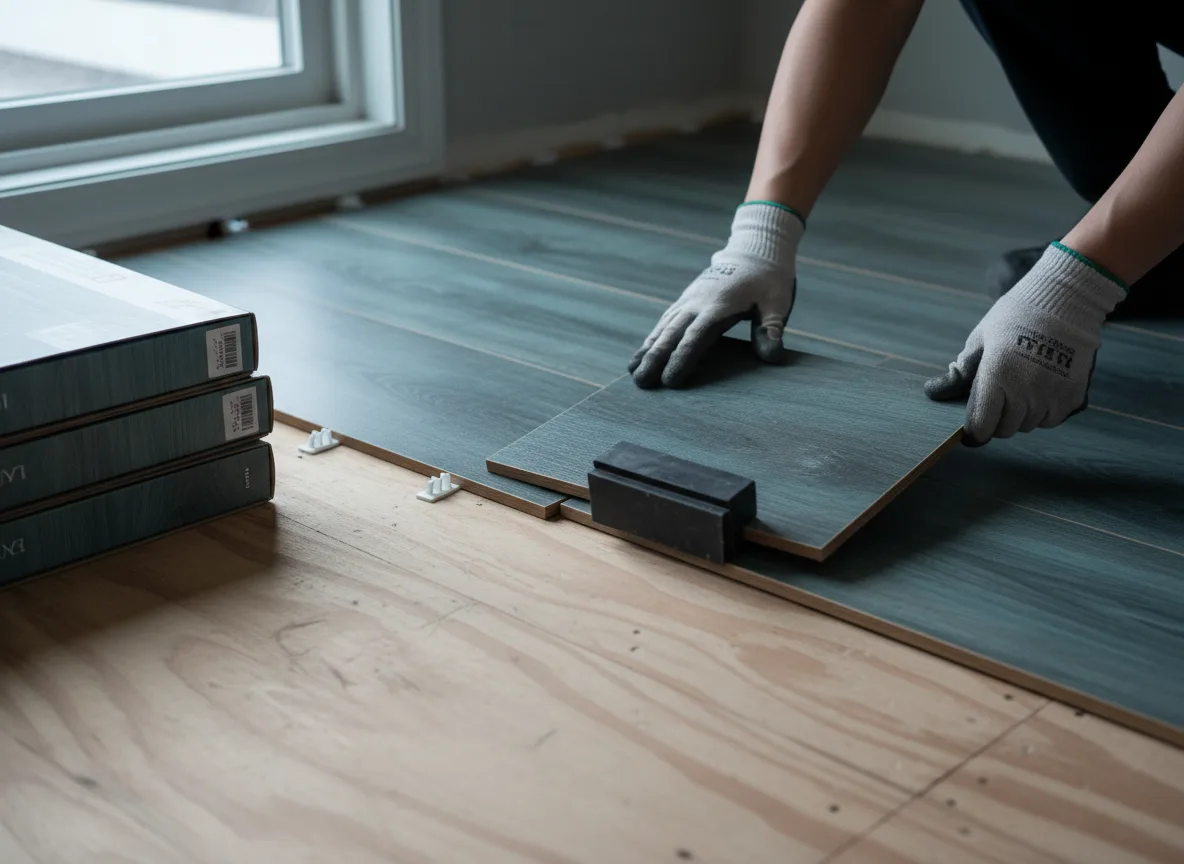 Luxury Vinyl Plank Installation company in Sterling, ND